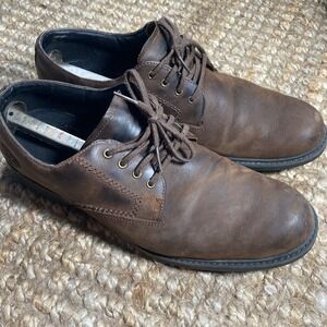 Timberland Men's Size 11M‎ Waterproof Brown Leather Oxford Shoes